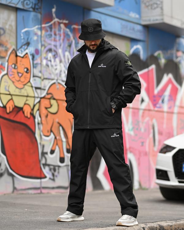 Спортивний Костюм батал Si MINOTAWR black ВТ4676 - 1